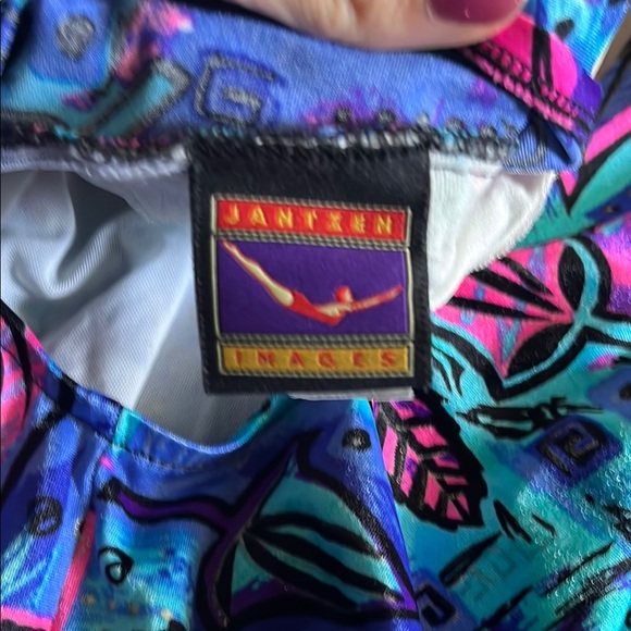 Colorful Patterned Swimsuit - Picture 4 of 5